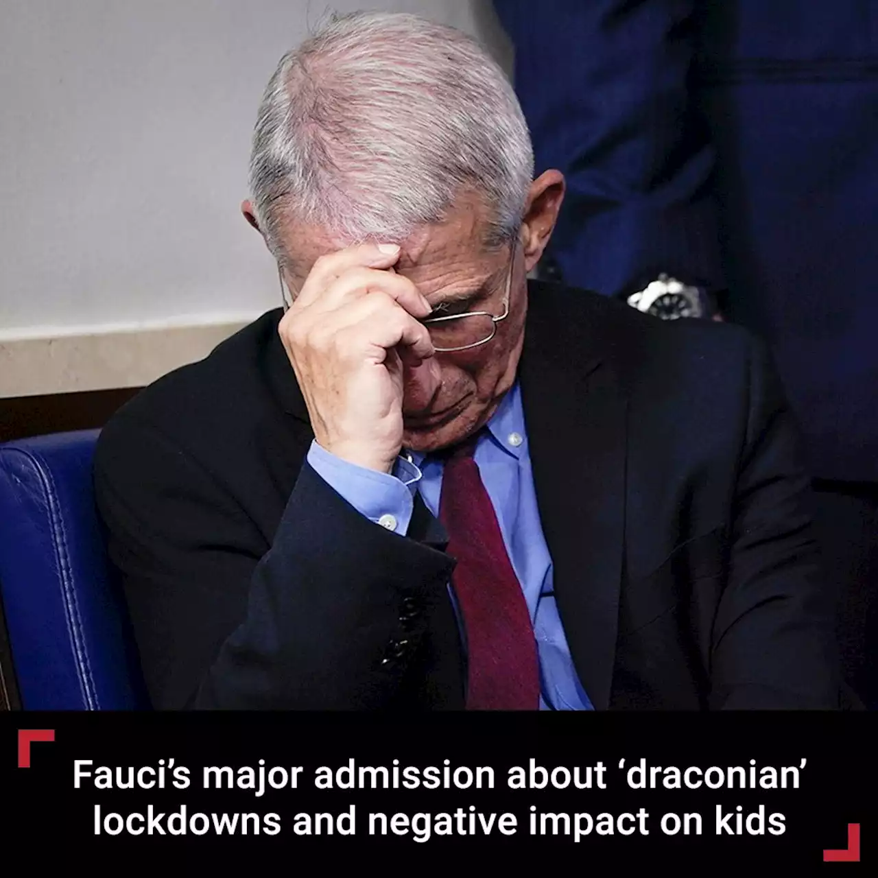 Fauci admits he knew his ‘draconian’ lockdowns would have ‘collateral negative consequences’ on schoolchildren