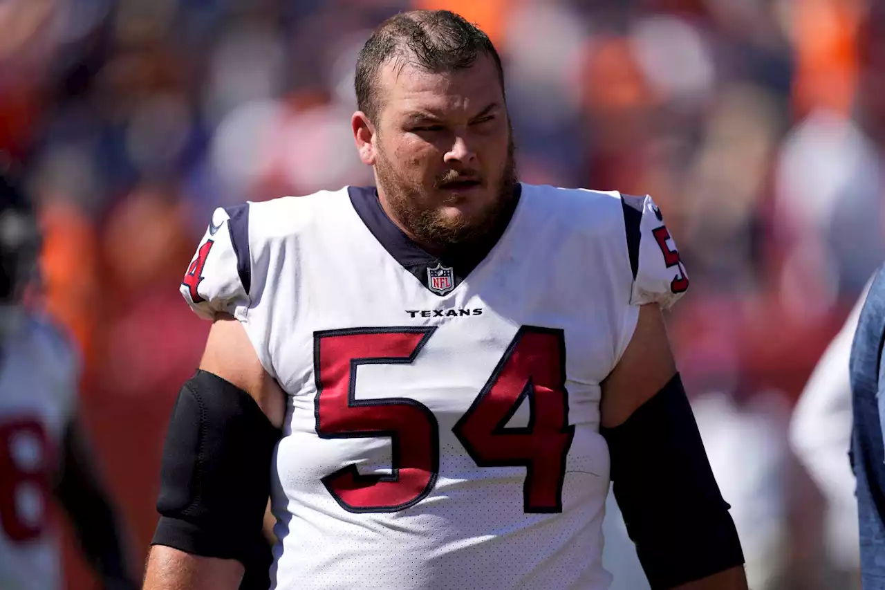 Scott Quessenberry unfazed as Texans' fill-in starter at center