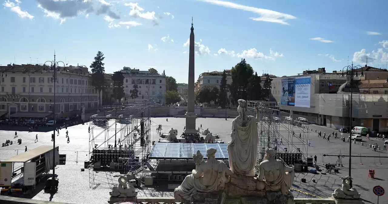 Centrodestra, Pd, 5 stelle e Terzo polo chiudono a Roma la campagna elettorale