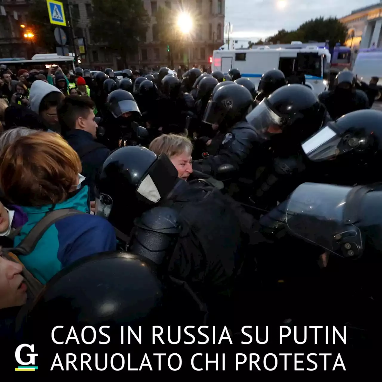 Proteste, arresti e arruolamento dei manifestanti: scoppia la rabbia contro Putin