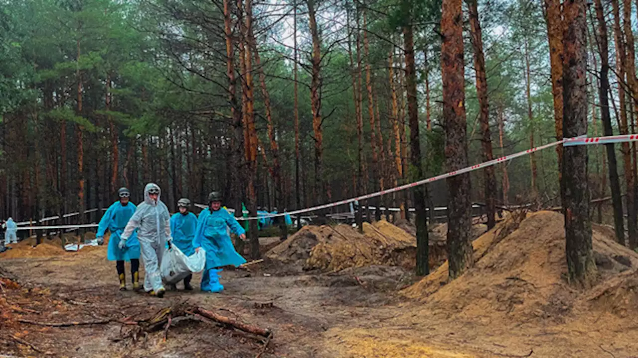 Izjum è diventata la città dei morti