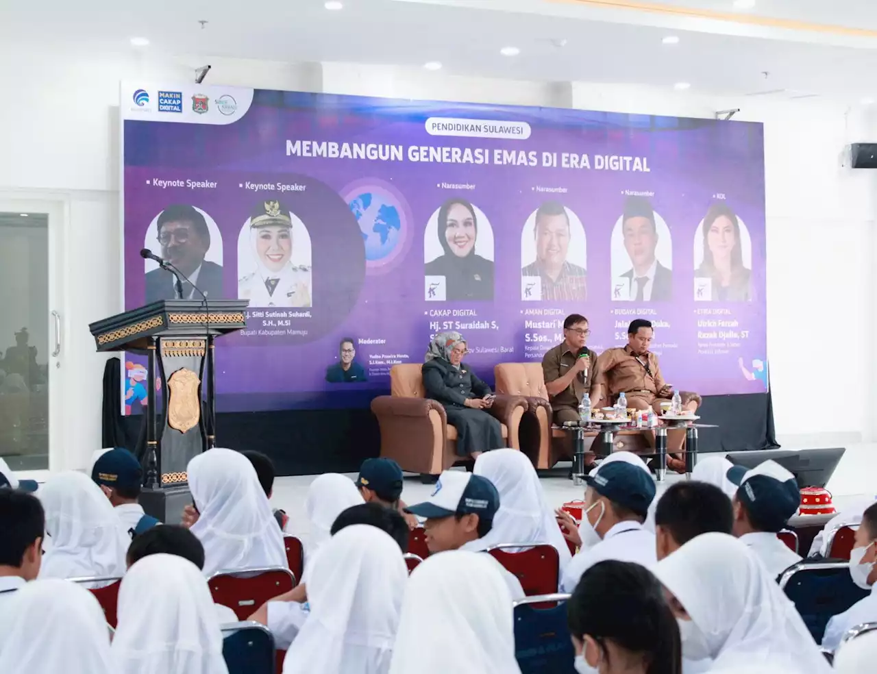 Kemenkominfo dan GNLD Gelar Program Literasi Digital di Mamuju