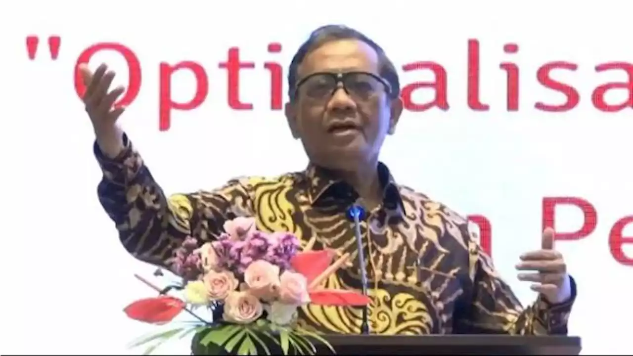 Mahfud MD: Tak Ada Rekayasa Politik Kasus Lukas Enembe, Penegakan Hukum Sesuai Aspirasi Rakyat Papua