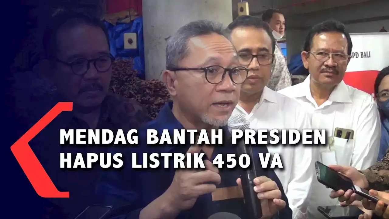 Mendag Bantah Presiden Hapus Listrik 450 VA