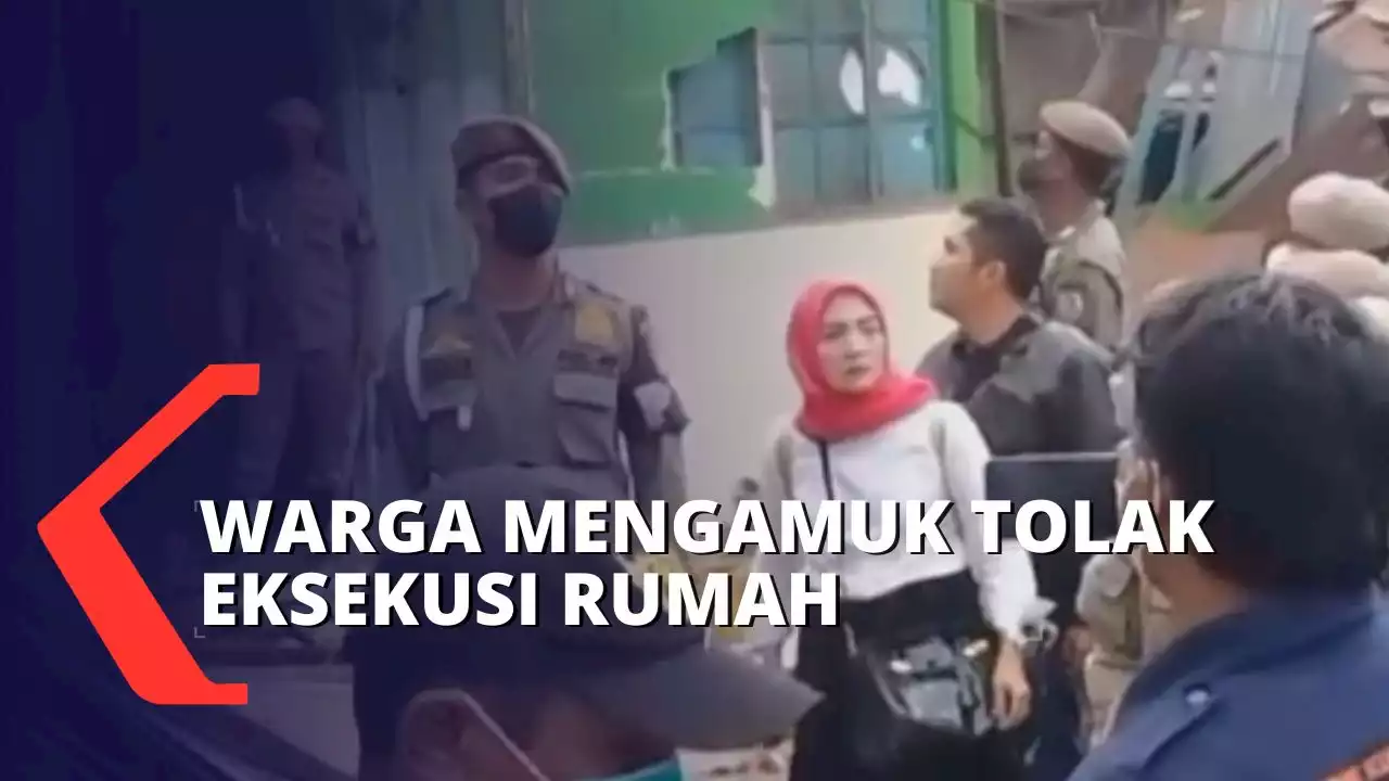 Warga Mengamuk Tolak Eksekusi 3 Rumah Dinas Eks Bioskop Ria Berastagi