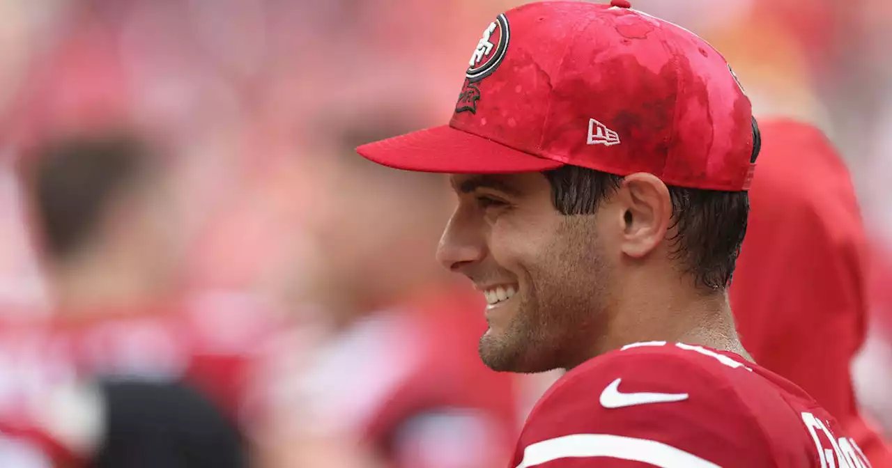 Garoppolo's return as starting QB a familiar feeling for 49ers