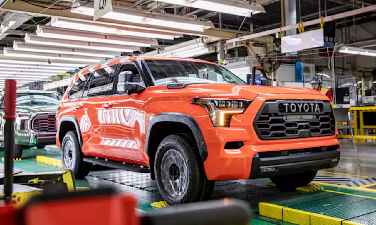 Toyota Sequoia now being built in San Antonio