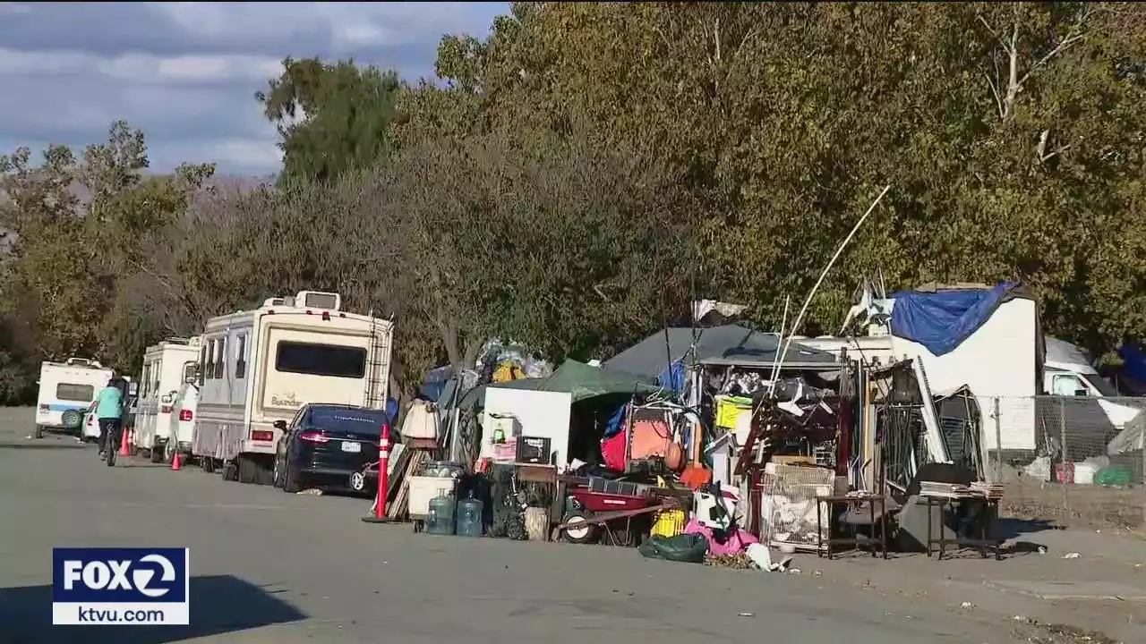 Growing concerns about new homeless encampment forming near San Jose airport