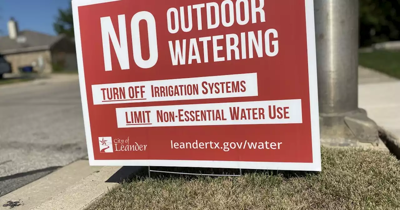 Cedar Park, Leander residents under strict water restrictions as repairs begin on pipeline