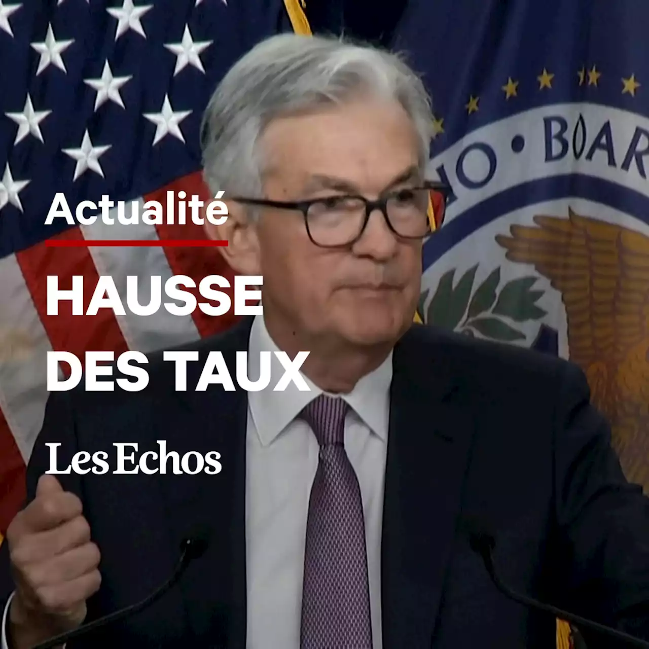 La Fed relève à nouveau ses taux de 0,75 point