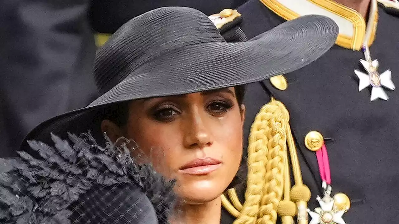 Tangis Meghan Markle Saat Pemakaman Ratu Elizabeth II Dianggap Palsu