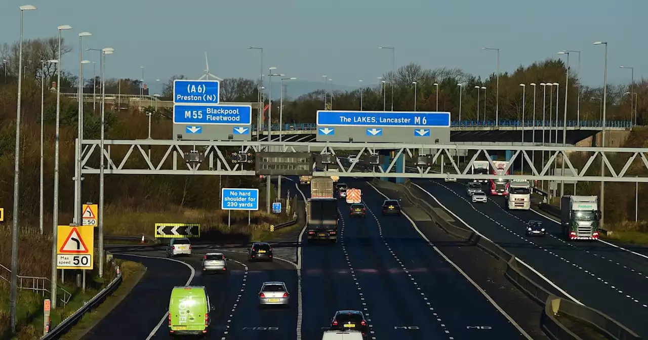 M6 to close every night for four weeks for £1.7m bridge repairs