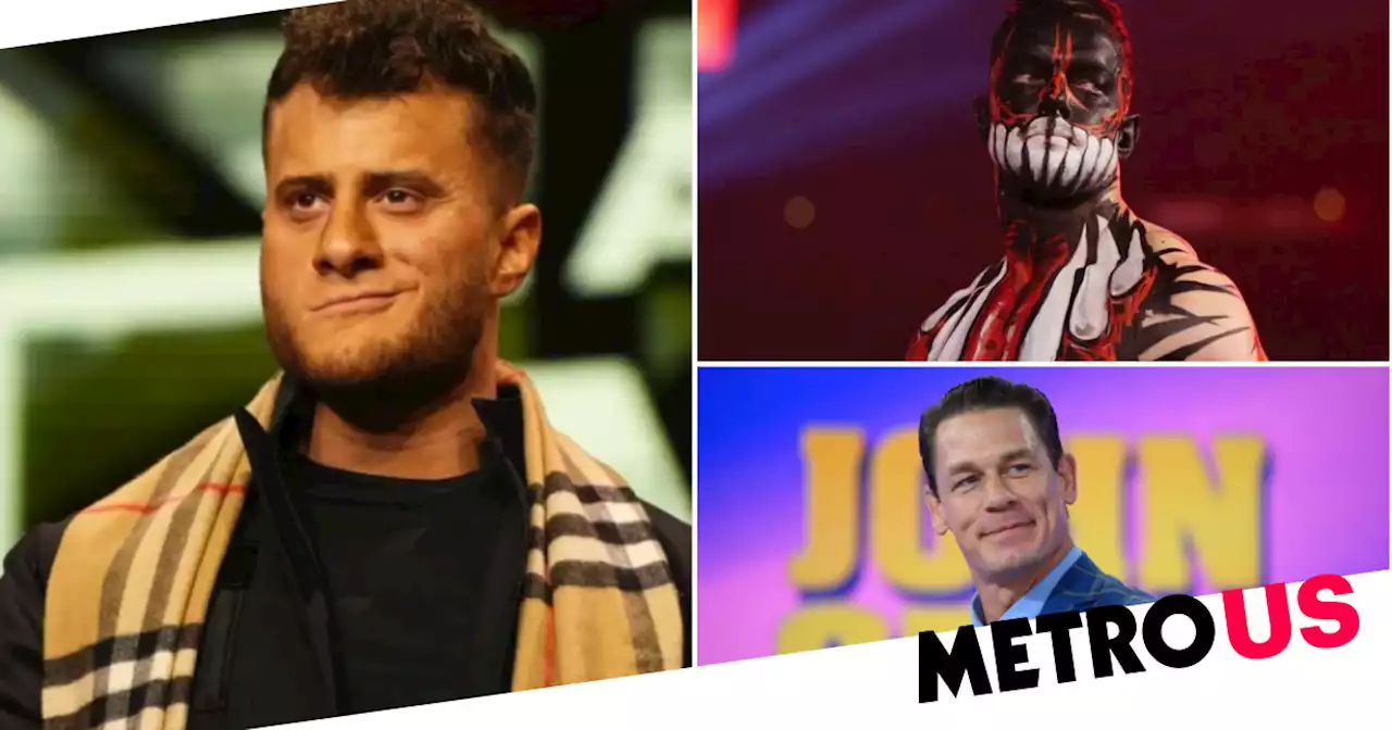 MJF remembers meeting John Cena backstage at WWE show in Finn Balor body paint