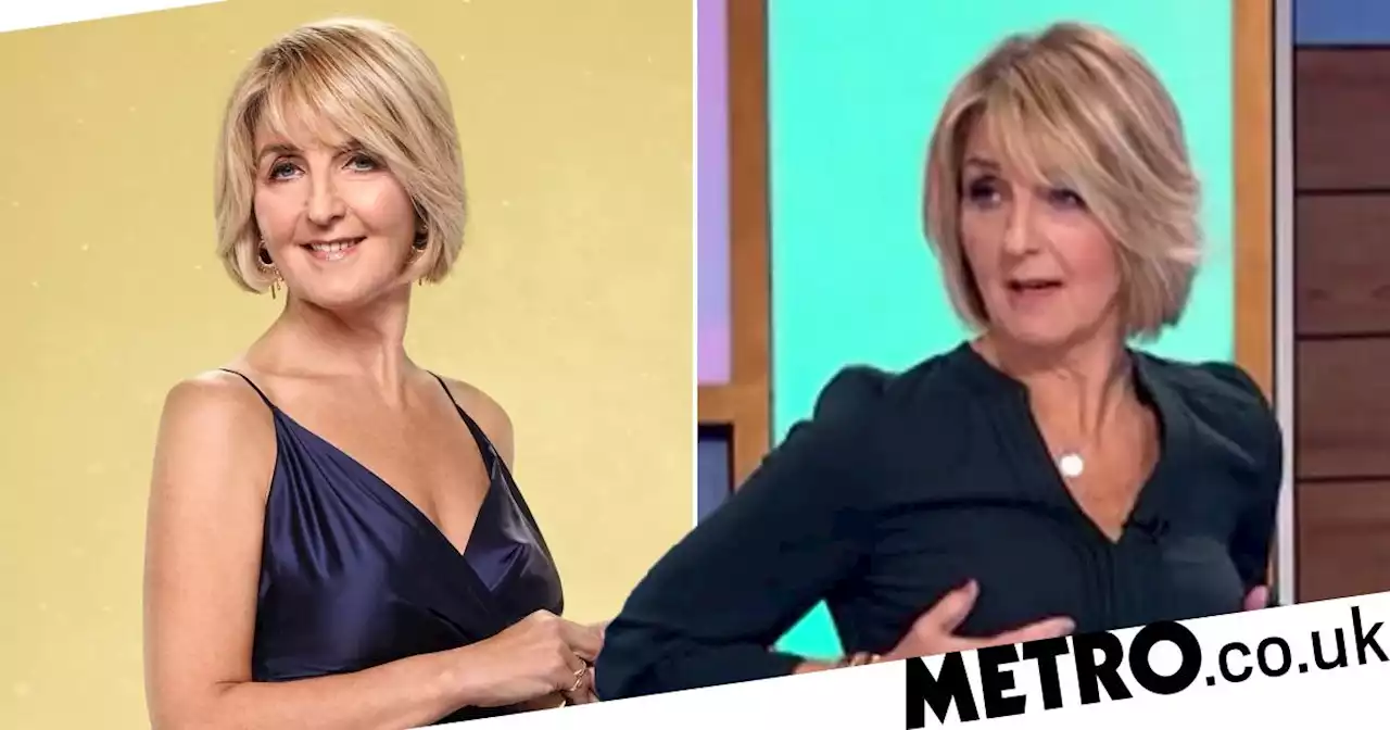 Strictly star Kaye Adams overjoyed to discover she’s gone up over two bra sizes