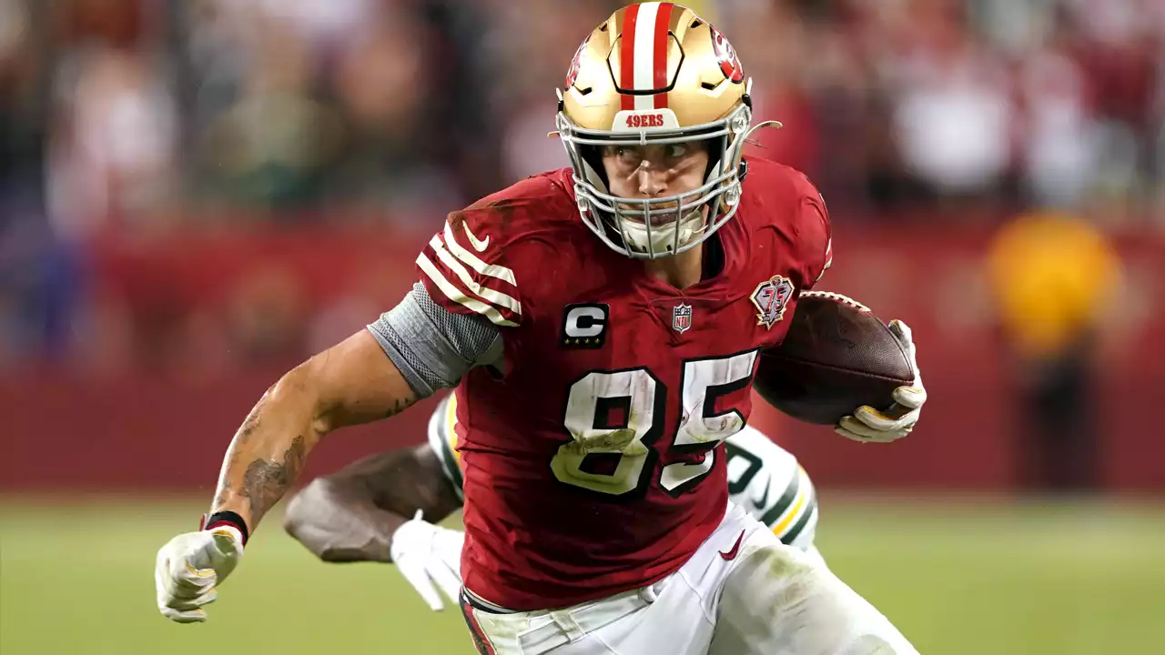 49ers' George Kittle Begins Week on Positive Note With Limited Practice