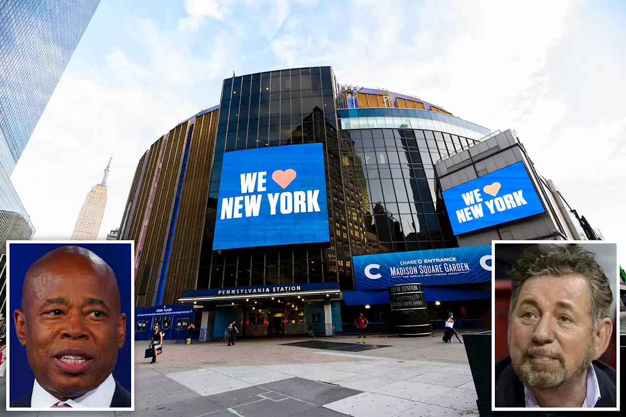 MSG Go? Eric Adams willing to talk about moving the world’s most famous arena