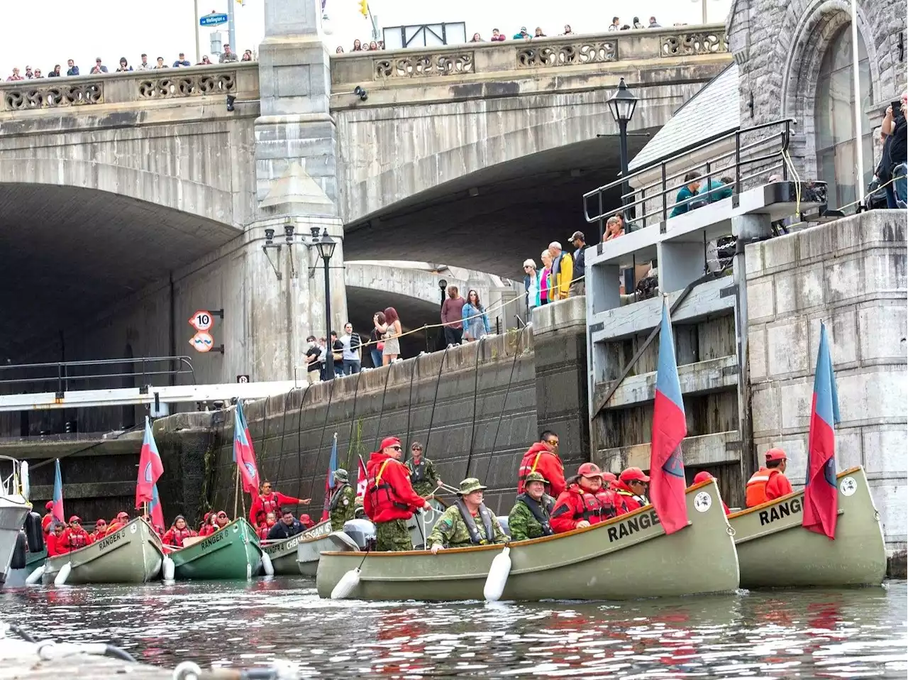 CANADIAN RANGERS: A canoe voyage to Ottawa to celebrate 75 years