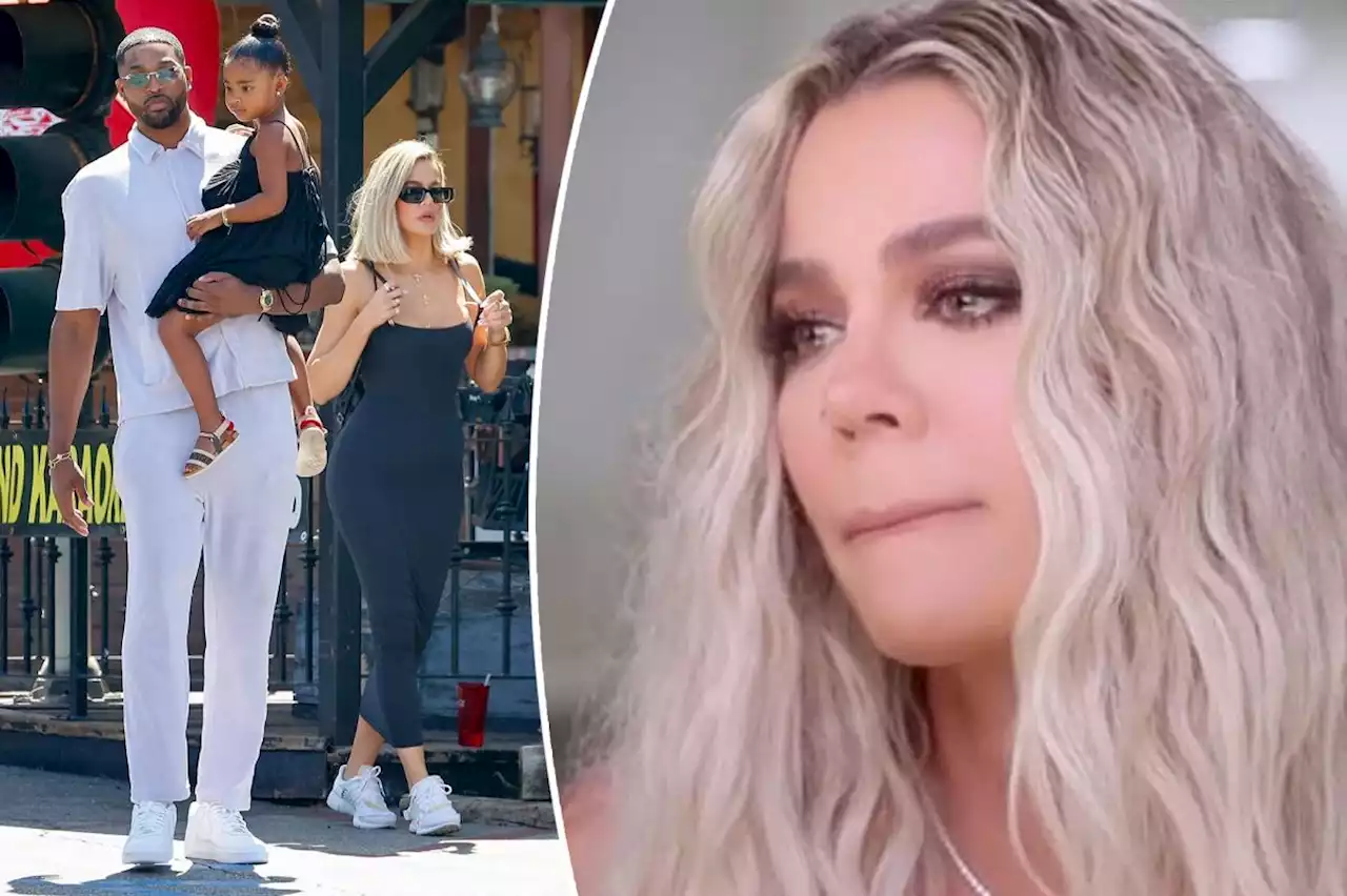 Khloé tears up as ‘Kardashians’ promo dives into secret surrogacy with Tristan