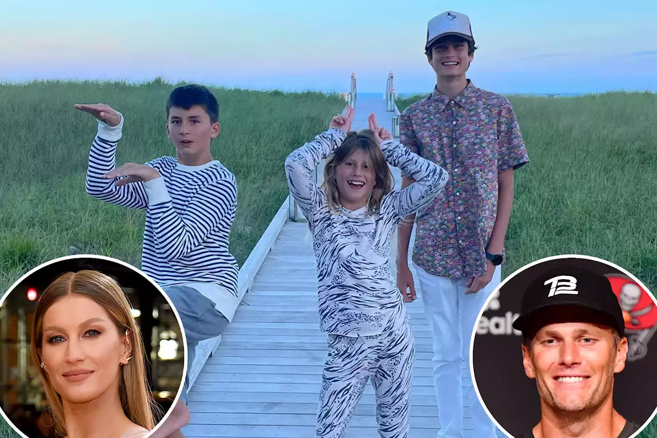 Tom Brady, Gisele Bündchen took their kids to the Hamptons before marriage spat