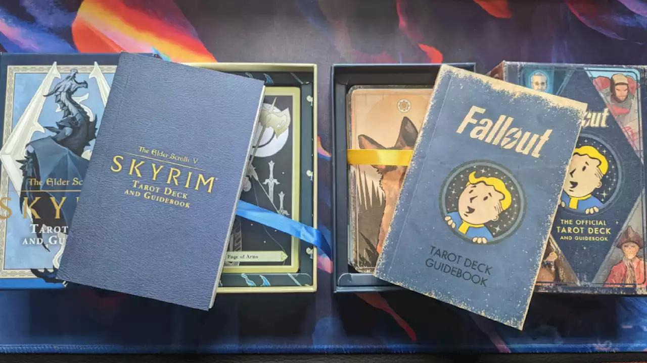 These Skyrim and Fallout tarot decks are more novelty than magic