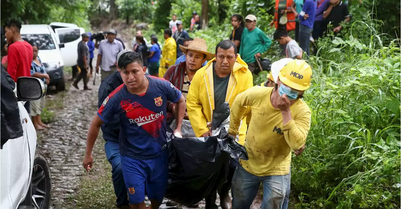 At least seven dead after landslides in El Salvador