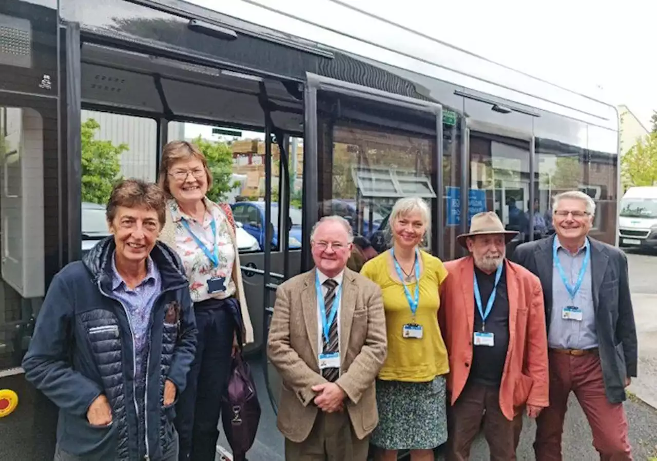 Councillors get first look at unique new electric bus