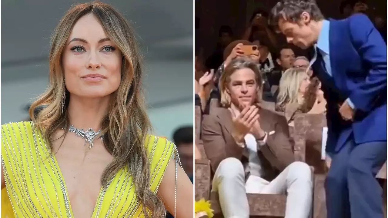 Olivia Wilde addresses spit-gate saga