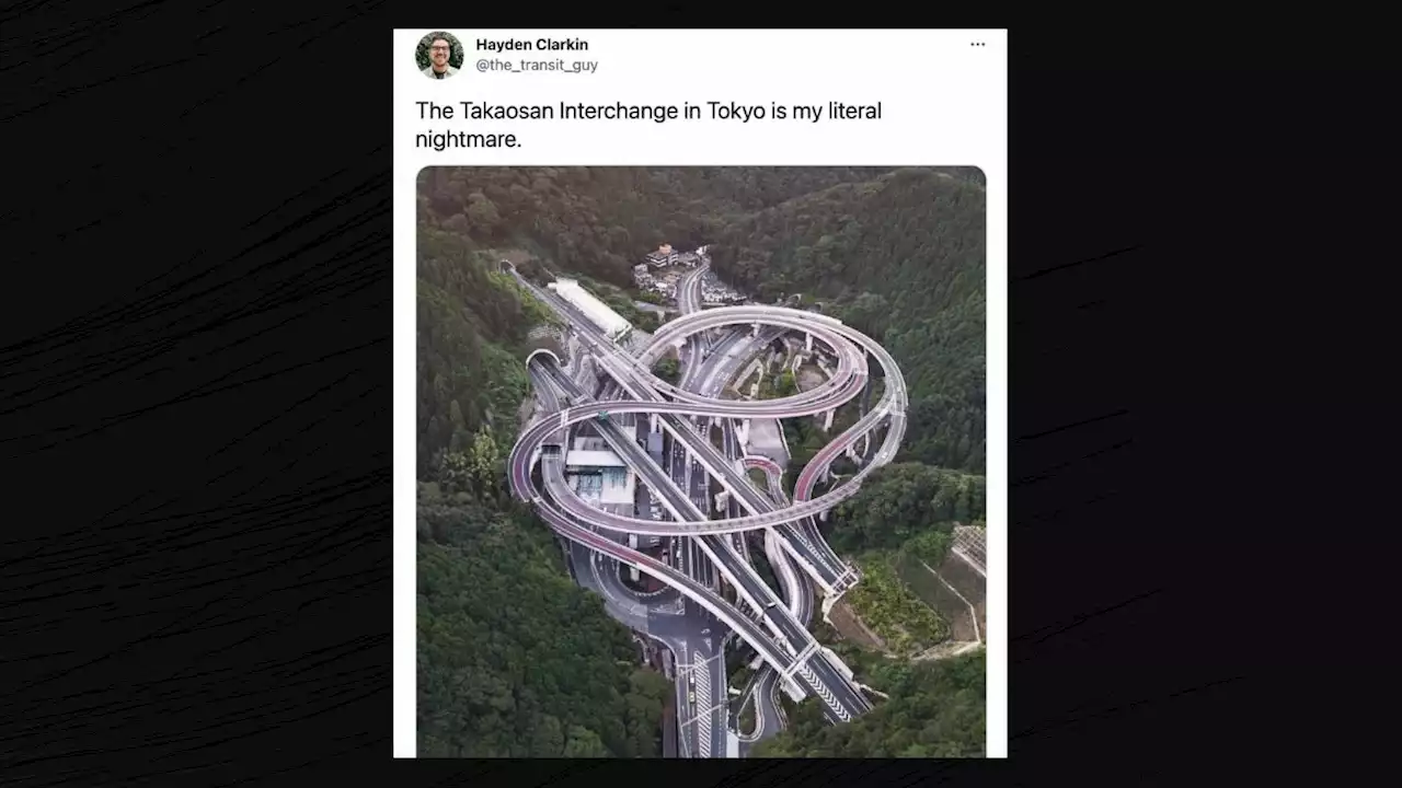 Yes, This Is the Takaosan Interchange in Tokyo