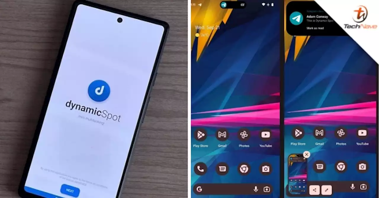 dynamicSpot is an app that puts Apple’s Dynamic Island on your Android device | TechNave