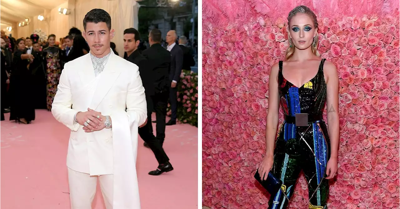 Nick Jonas Wore a 'Game of Thrones' Met Gala Look and Sophie Turner Wasn't Pleased