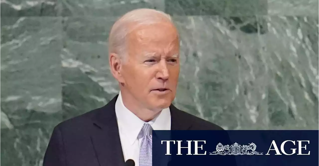 Putin’s aggression should make your blood run cold: Biden to UN