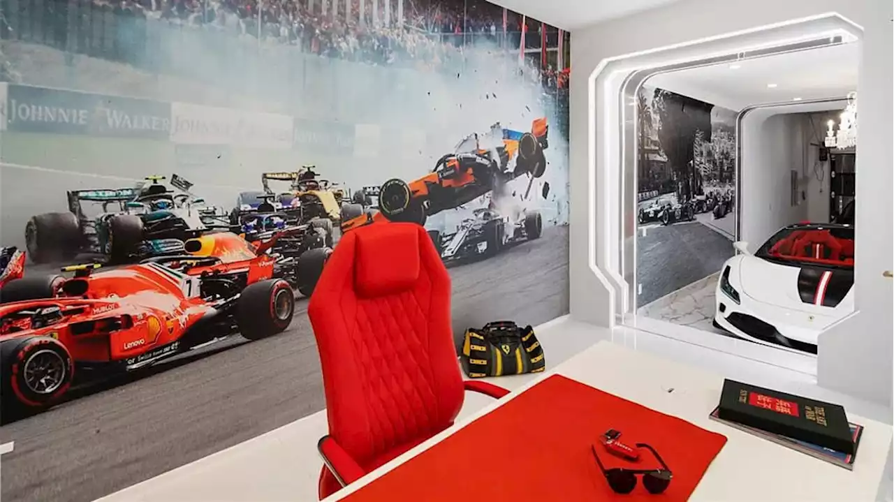 Dallas mansion's Ferrari room is a life-size car display case | Autoblog