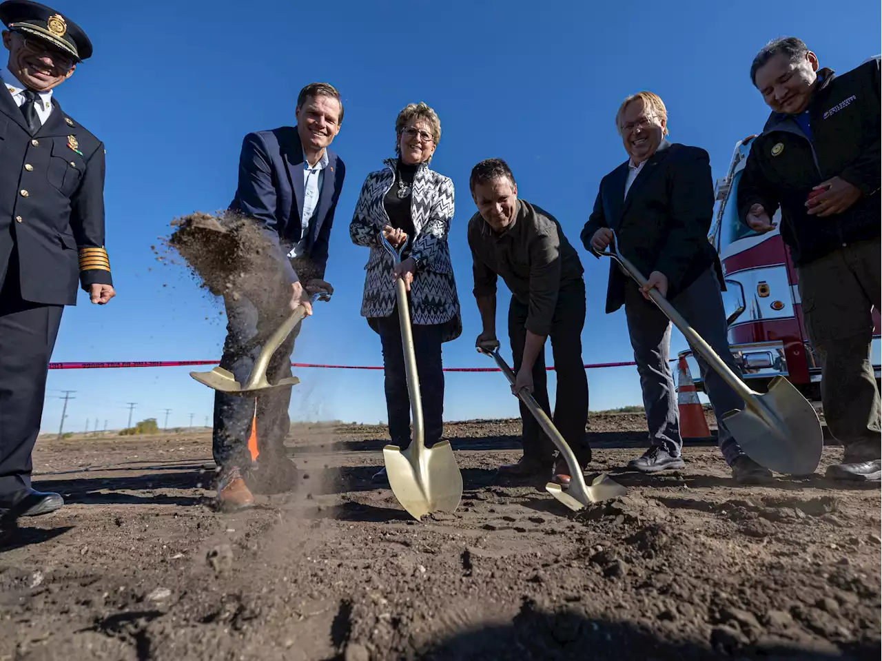 Construction begins on firefighting training centre on outskirts of Saskatoon