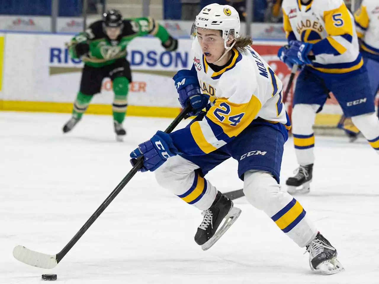 'Faster, bigger:' Molendyk looking for breakout season with Saskatoon Blades