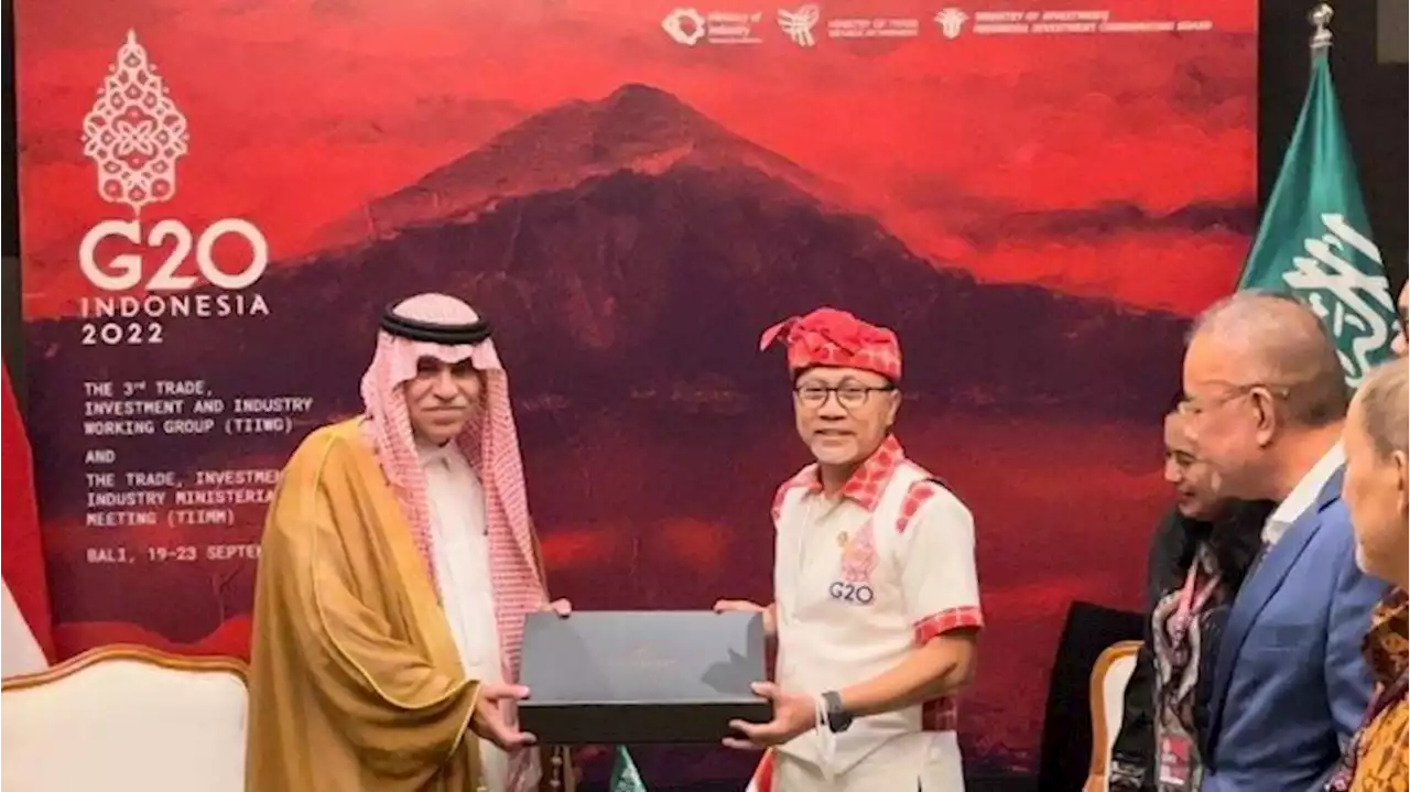 Bertemu Mendag Arab Saudi, Zulhas Dorong Kerja Sama Dagang