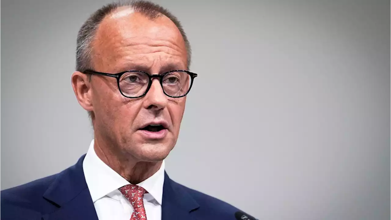 CDU-Chef Friedrich Merz kritisiert Ampel: FDP und Grüne in der Sache uneins