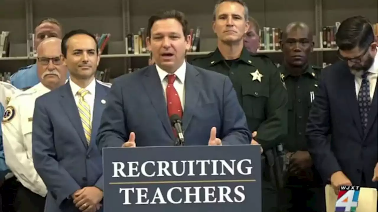 Nearly 400 veterans have applied to become teachers in Florida under DeSantis-backed program