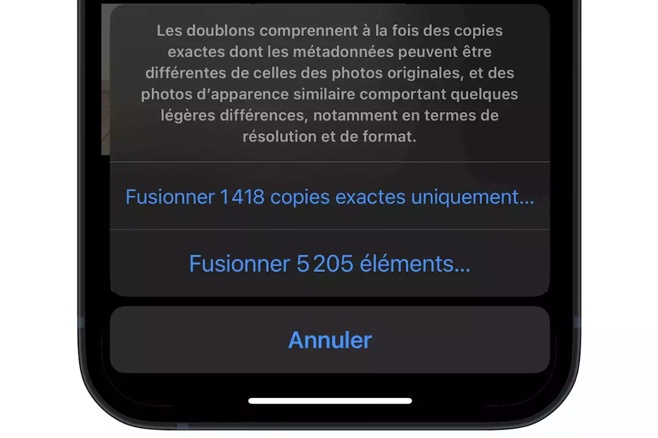 iOS 16 : comment supprimer les photos en doublons sur votre iPhone ?