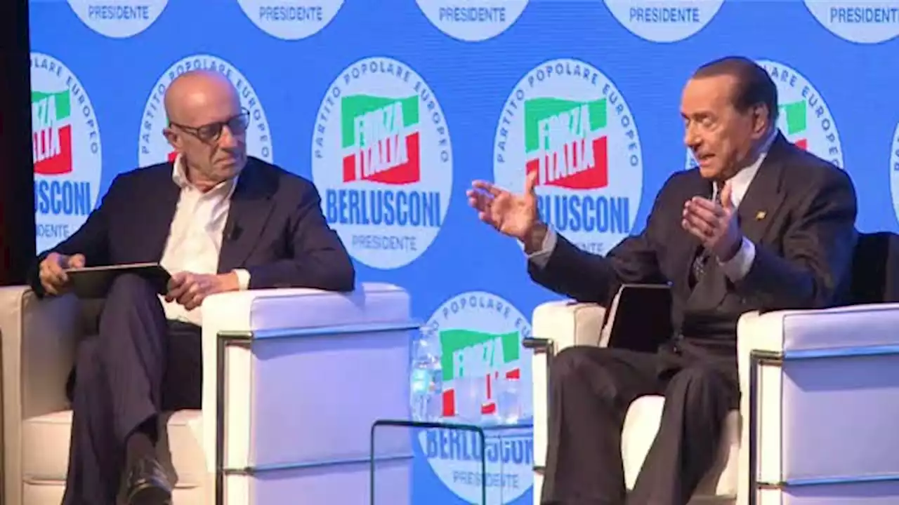 Elezioni 2022, Berlusconi: 'A inizio campagna ho rischiato morte' - Video