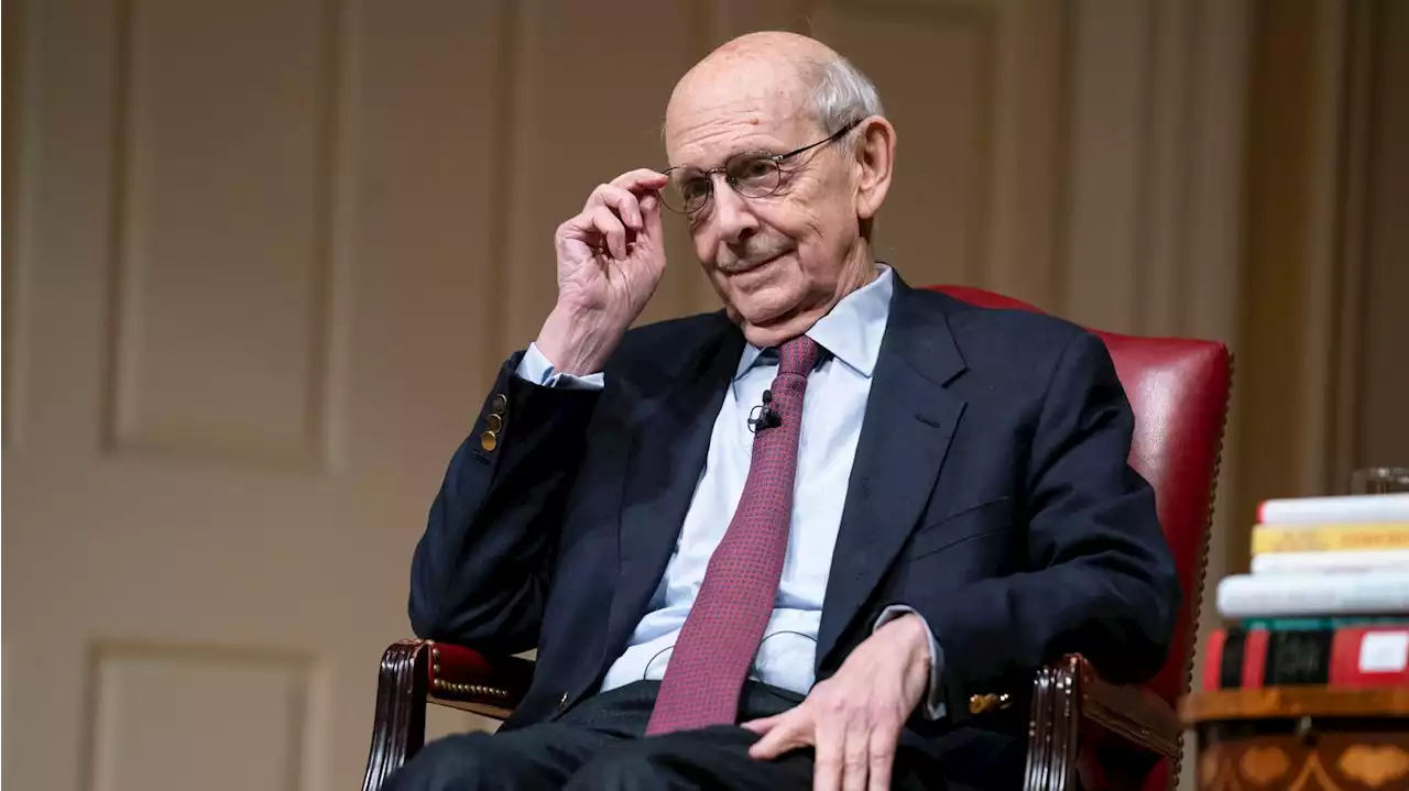 Breyer: 'I am very, very, very sorry' Roe was overturned