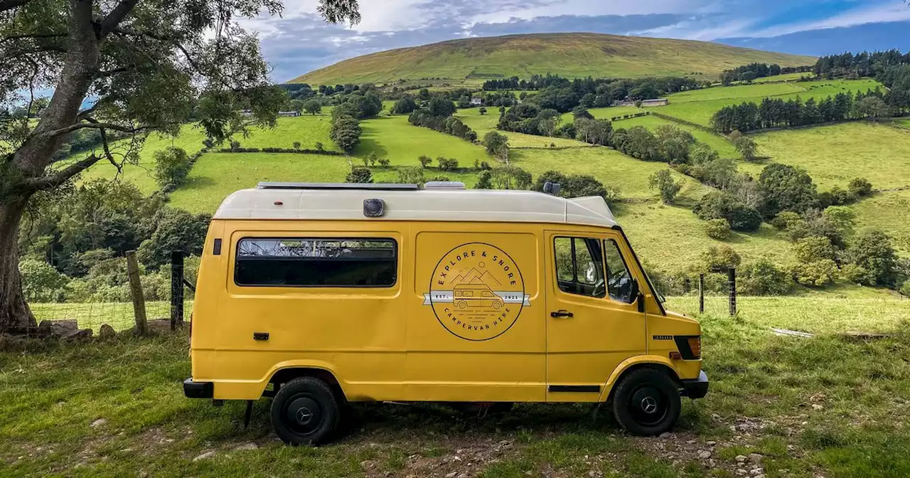 Couple convert old ambulances into campervans to explore NI's hidden gems