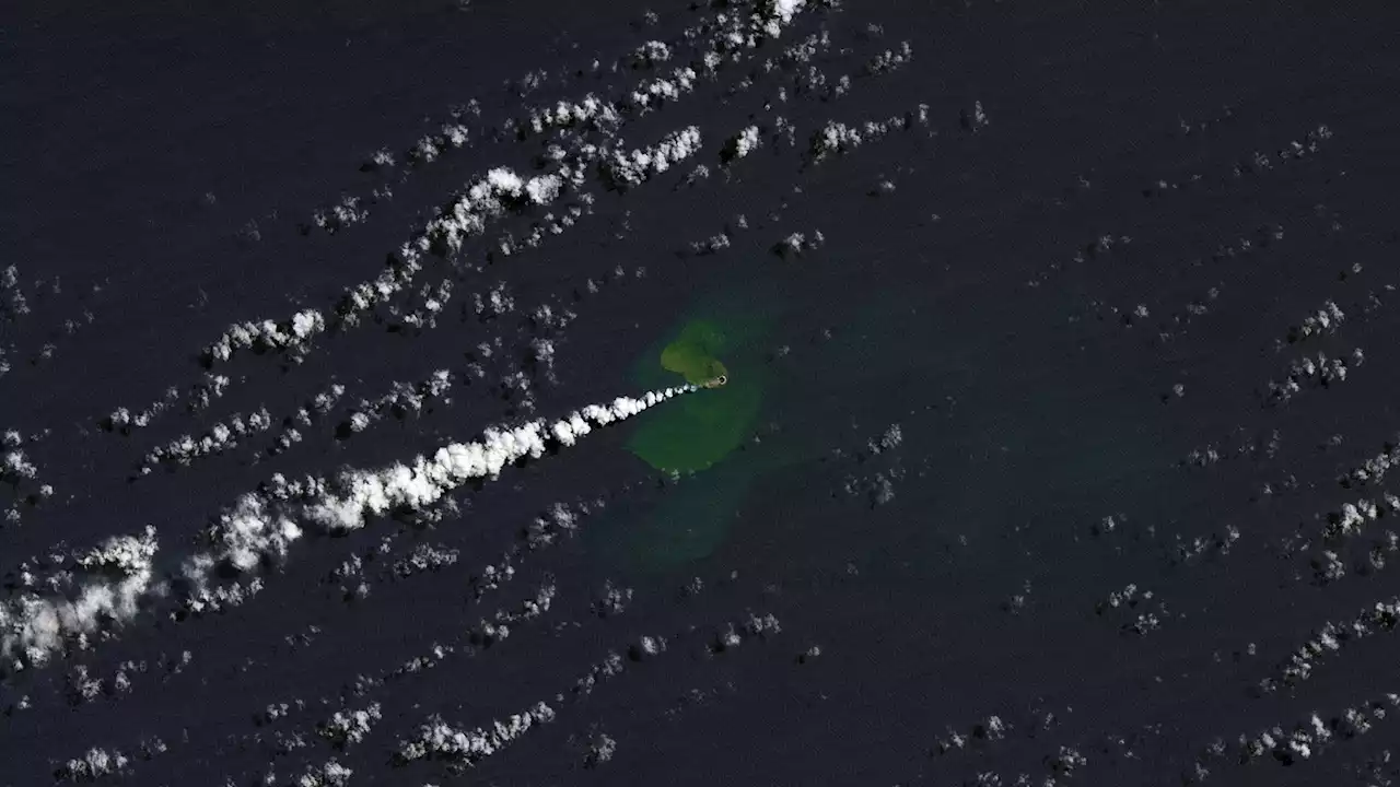 NASA’s Earth Observatory spots newly birthed island in the Pacific