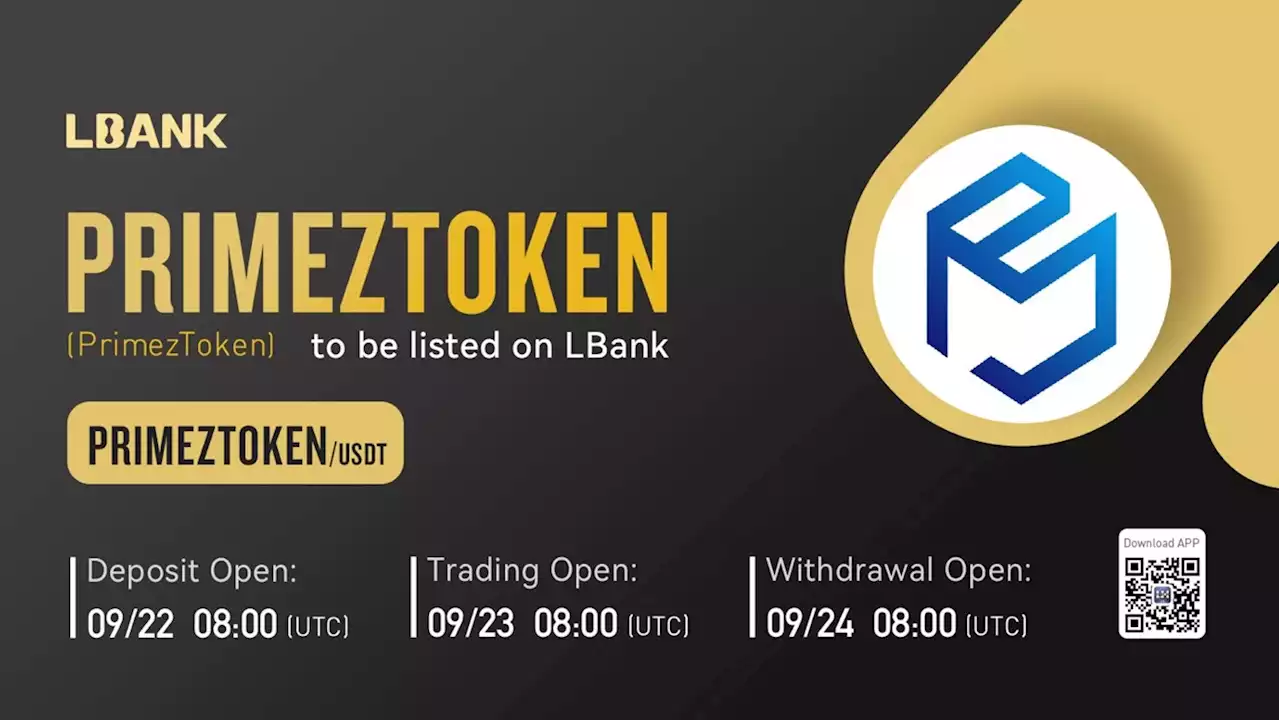 PRIMEZTOKEN Is Now Available for Trading on LBank Exchange – Press release Bitcoin News