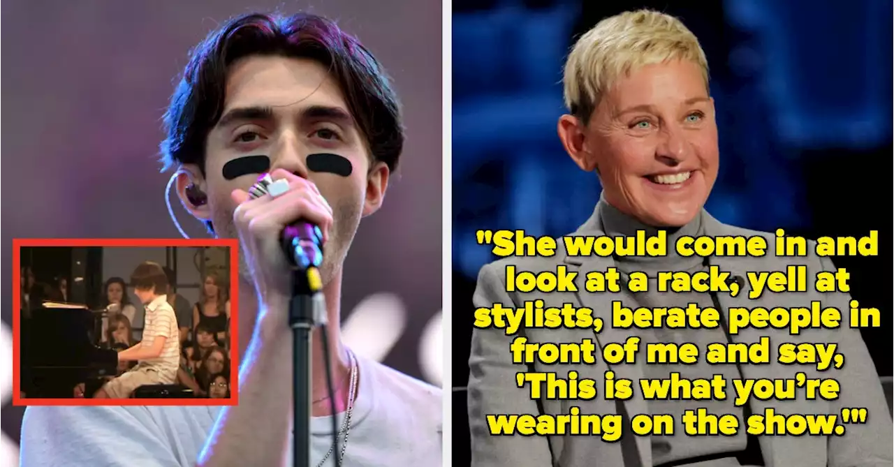 Greyson Chance Said Ellen DeGeneres Was 'Insanely Manipulative' And 'Controlling' Of Him As A Child Singer