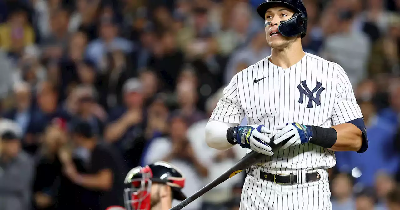 Aaron Judge comes up just short of tying record, but Yankees walk-off Red Sox, clinch playoff berth