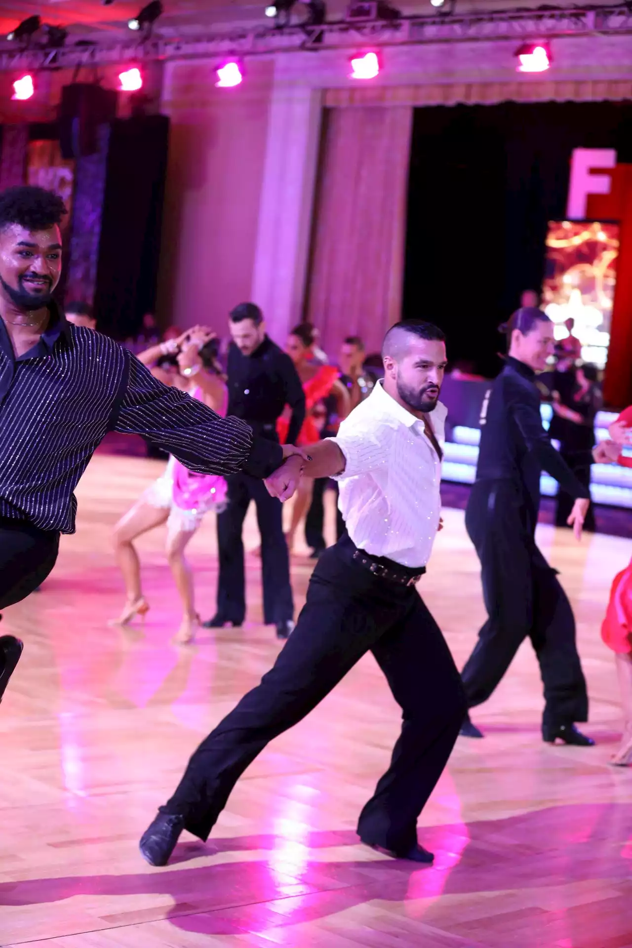 Local ballroom dancing pair breaking all the norms as a same-sex couple in DanceSport Ohio competition