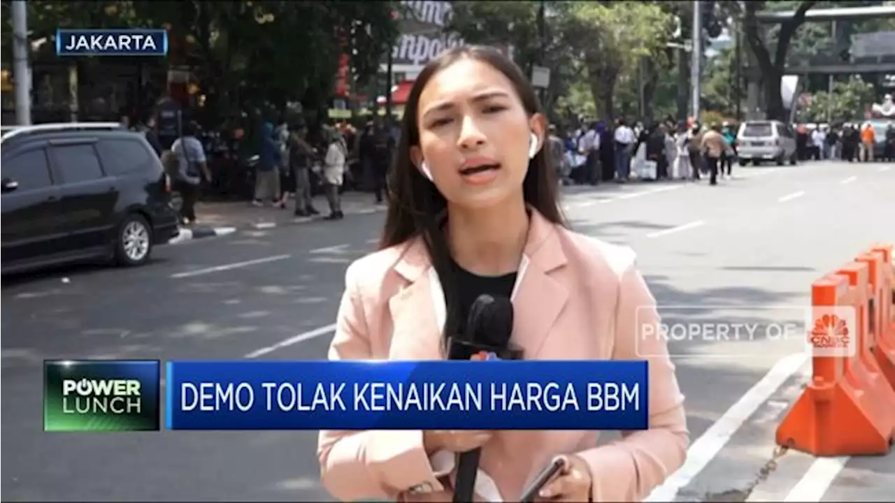 Demo Tolak Kenaikan BBM Masih Berlanjut