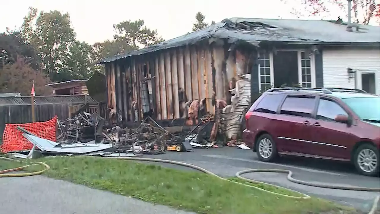 Family of four displaced by fire at Kanata home