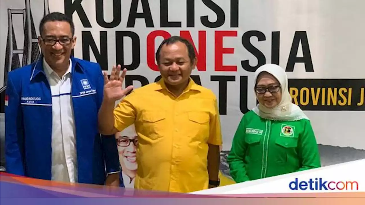 PKB Bilang KIB Tidak Pasti, Golkar Jatim: Mungkin Takut Gerindra Gabung KIB