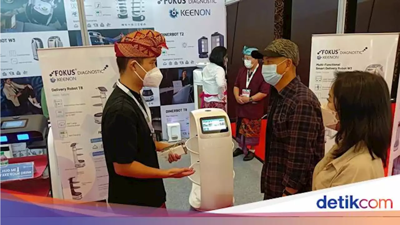 Robot Layani Tamu Hotel Bakal Ada di KTT G20 Bali